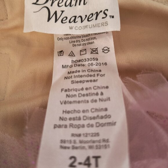 Mermaid Costume with Starfish Headpiece Size 2-4T - Picture 11 of 11